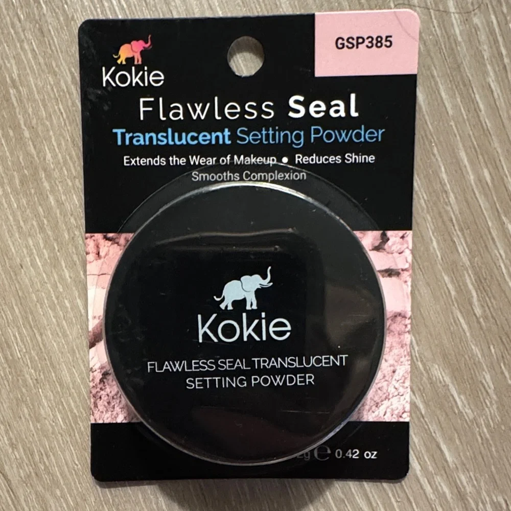 Kokie Flawless Seal Translucent Setting Powder NEW 🏷️